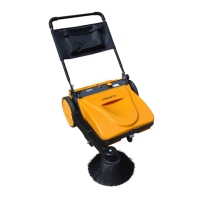 Hình ảnh Máy quét rác đẩy tay Clepro CW-760/1