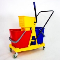 Hình ảnh Xe vắt nước lau nhà 2 ngăn HiClean HC073