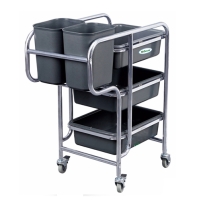 Hình ảnh Xe thu gom đồ bẩn HICLEAN HC167