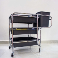 Hình ảnh Xe thu gom đồ bẩn HICLEAN HC168