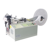 Hình ảnh Máy cắt tem nhãn dệt dây đai tự động Yamafuji BT-110HLR