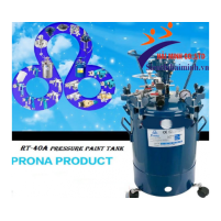 Nồi trộn sơn Prona Đài Loan RT-40A