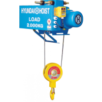 Hình ảnh Pa lăng cáp điện Hyundai H2T 2 tấn dầm đơn