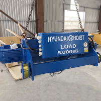 Hình ảnh Pa lăng cáp điện Hyundai H5BD 5 tấn dầm đôi