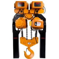 Hình ảnh Pa lăng xích điện DSM-10W 10 tấn con chạy