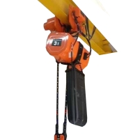 Hình ảnh Pa lăng xích điện Hitachi 3 tấn 6 m di chuyển 3SH-3ST