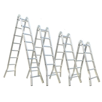 Thang nhôm gấp chữ A Ninda ND-205