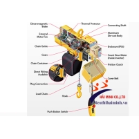 Hình ảnh Tời điện Yamado PA300A