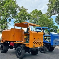 Máy trộn bê tông tự hành 18 bao 2 cầu TH18-2HN-65XTL