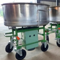 Hình ảnh Máy trộn cưỡng bức Hải Minh inox-300L