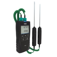 Máy đo nhiệt độ tiếp xúc kiểu K, J, T, S Kimo TK62 (Chưa có đầu đo)