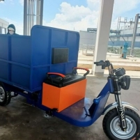Xe điện chở hàng 3 bánh tải trọng 1000kg HM-1000TL  Hình ảnh Xe điện chở hàng 3 bánh tải trọng 1000kg HM-1000TL