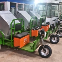 Xe điện chở rác HM-EV500L Hình ảnh Xe điện chở rác HM-EV500L