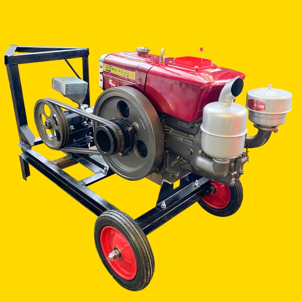 Photo - Máy nổ bỏng Diesel 15HP HM07 (Ra 7 loại bỏng)