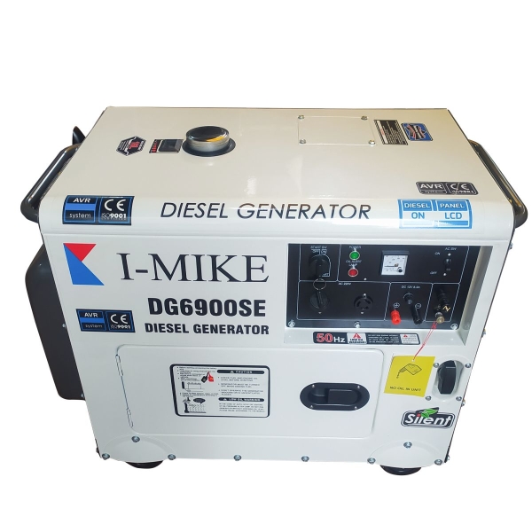 Photo - Máy phát điện diesel I-Mike DG6900SE (5kw cách âm thường)