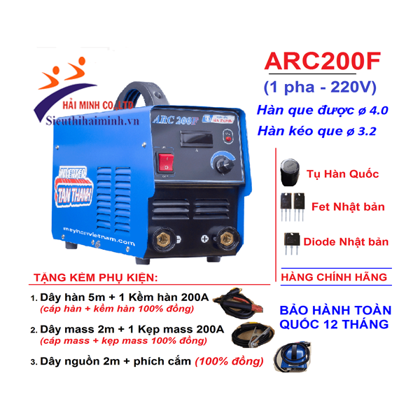 Photo - Máy hàn que inverter 200A (ARC 200F)