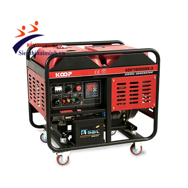 Photo - Máy phát điện diesel Koop KDF16000XE-3 (13 kva trần 3 pha)