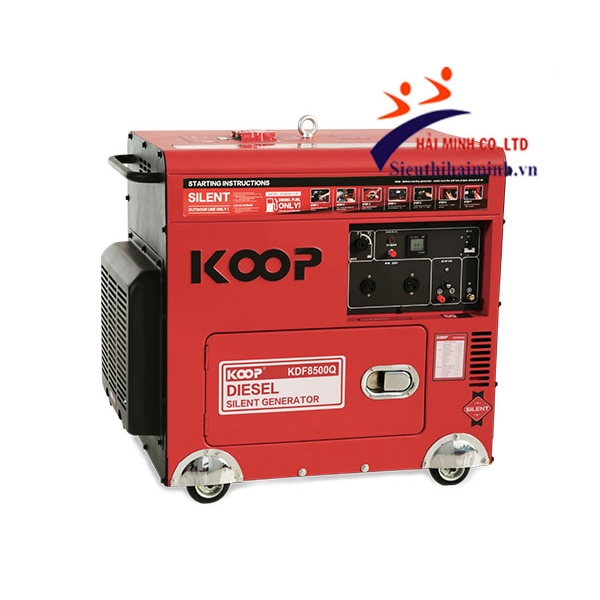 Photo - Máy phát điện diesel KOOP KDF8500Q (6kva chống ồn)