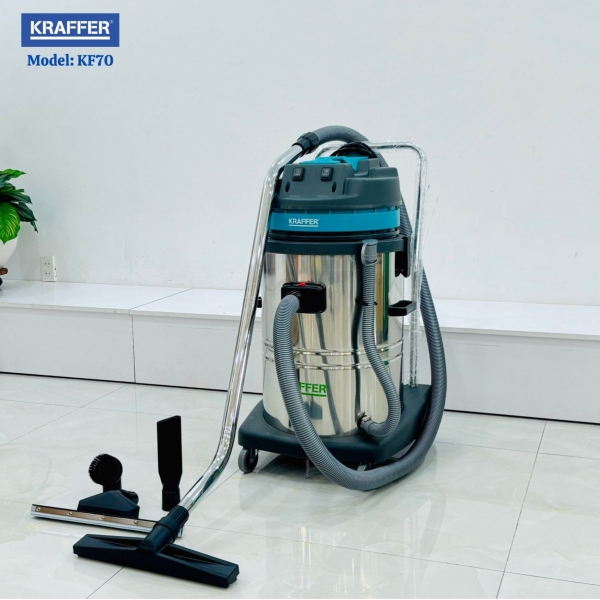 Photo - Máy hút bụi công nghiệp KRAFFER KF-70 (70L)