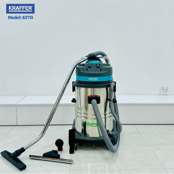 Photo - Máy hút bụi công nghiệp KRAFFER KF-70 (70L)