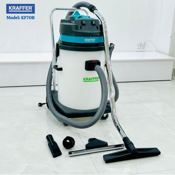 Photo - Máy hút bụi công nghiệp KRAFFER KF 70B (70L)