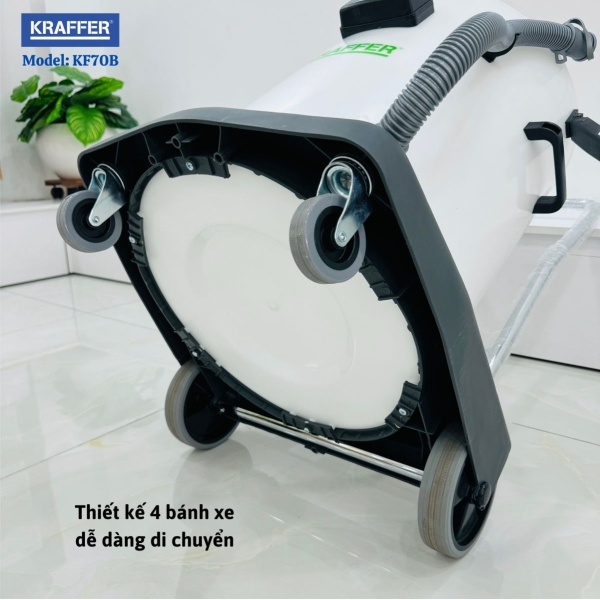 Photo - Máy hút bụi công nghiệp KRAFFER KF 70B (70L)