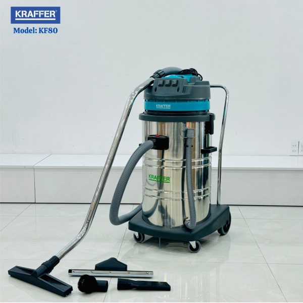 Photo - Máy hút bụi công nghiệp KRAFFER KF 80 (80L)