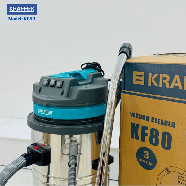 Photo - Máy hút bụi công nghiệp KRAFFER KF 80 (80L)