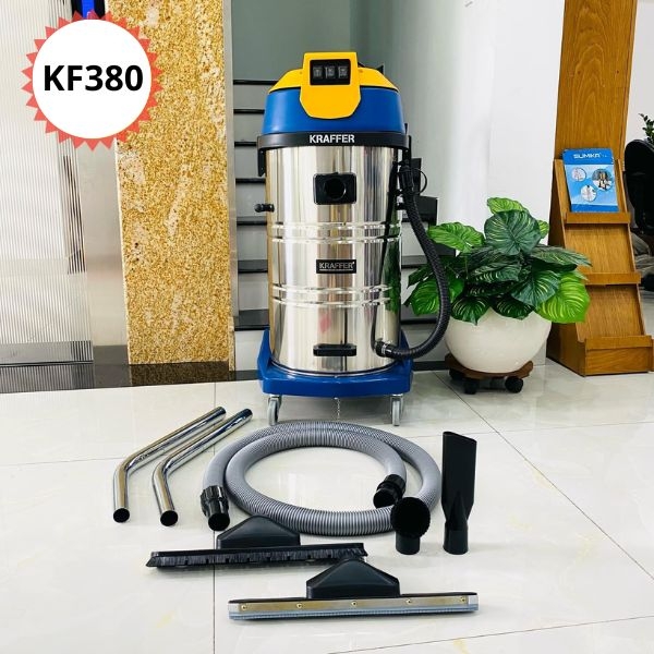 Photo - Máy hút bụi công nghiệp KRAFFER KF380 (03 motor)