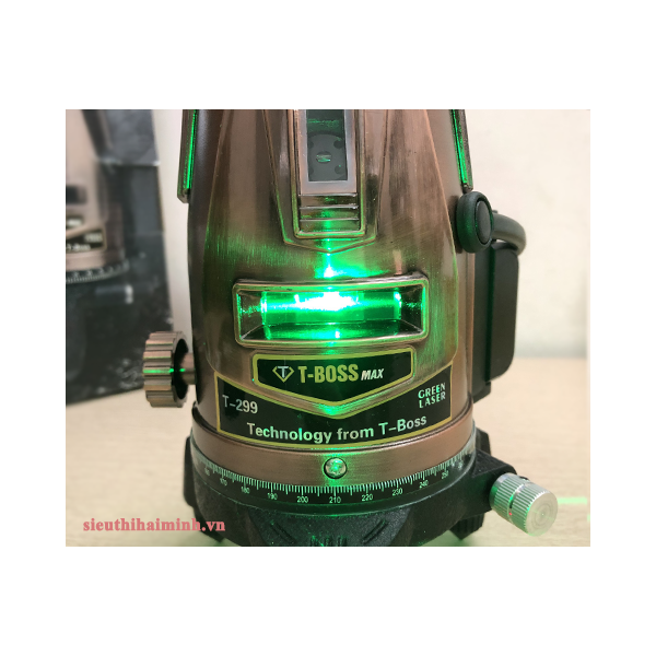 Photo - Máy cân bằng laser 5 tia xanh T-BOSS max T299