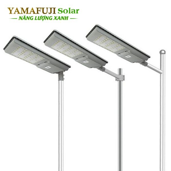 Photo - Đèn đường năng lượng mặt trời Yamafuji Solar ISSL-C-100W (Nhôm đúc)