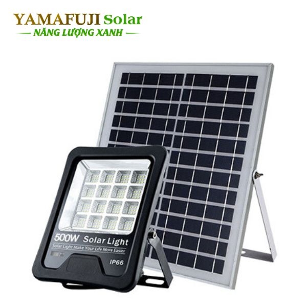 Photo - Đèn năng lượng mặt trời Yamafuji Solar SFL02-500W (Nhôm đúc)