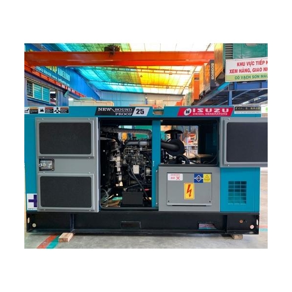 Photo - Tổ máy phát điện ISUZU 3 Pha 25 KVA