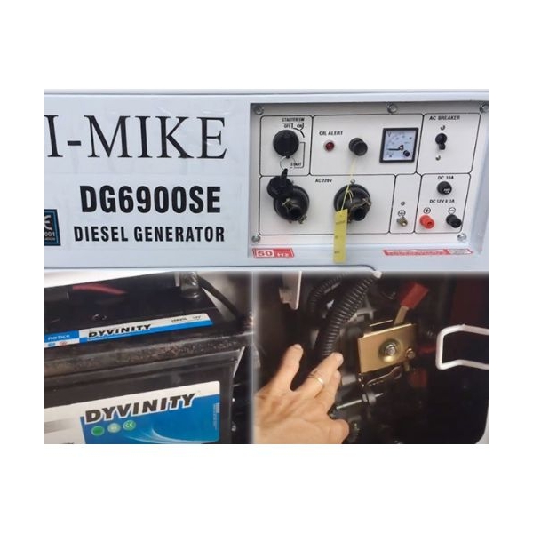 Photo - Máy phát điện I-Mike DG6900SE (5kw siêu cách âm)