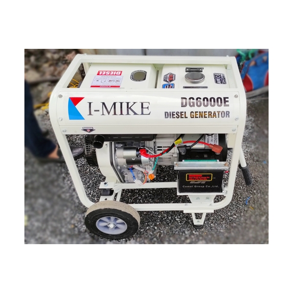 Photo - Máy phát điện chạy dầu Diesel I-MIKE DG 6000E (5KVA trần)