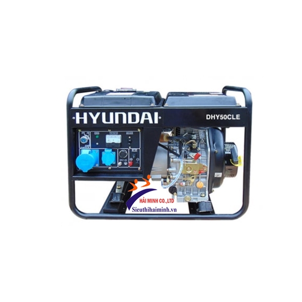 Photo - Máy phát điện chạy dầu Hyundai DHY 50CLE (4.2-4.6KW)