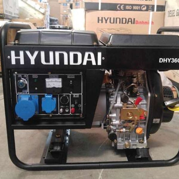 Photo - Máy phát điện chạy dầu Hyundai DHY 36CLE (2.7-3.0KW)