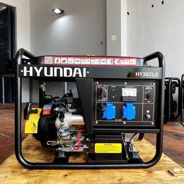 Photo - Máy phát điện chạy xăng Hyundai HY30CLE (2.3-2.6KW)