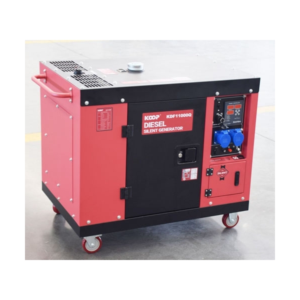 Photo - Máy phát điện diesel KOOP KDF11000Q (8kva chống ồn)