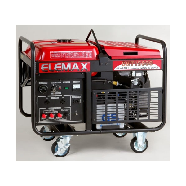 Photo - Máy phát điện xăng 3 pha ELEMAX SHT15000 (12kva Japan)