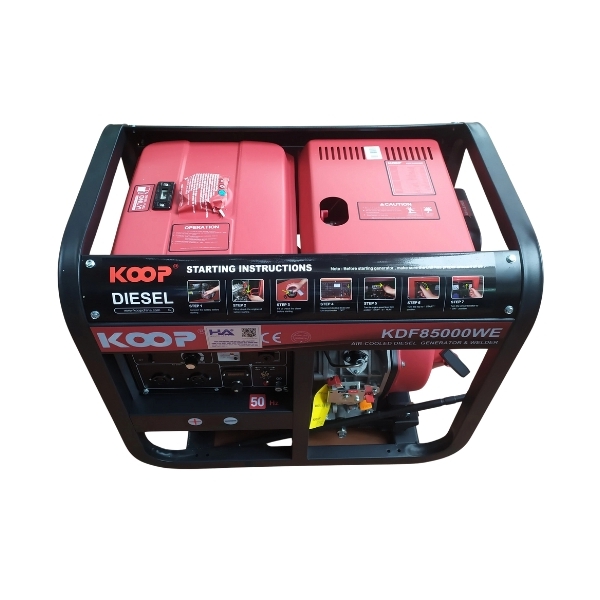 Photo - Máy phát hàn KOOP KDF8500WE (2kva)