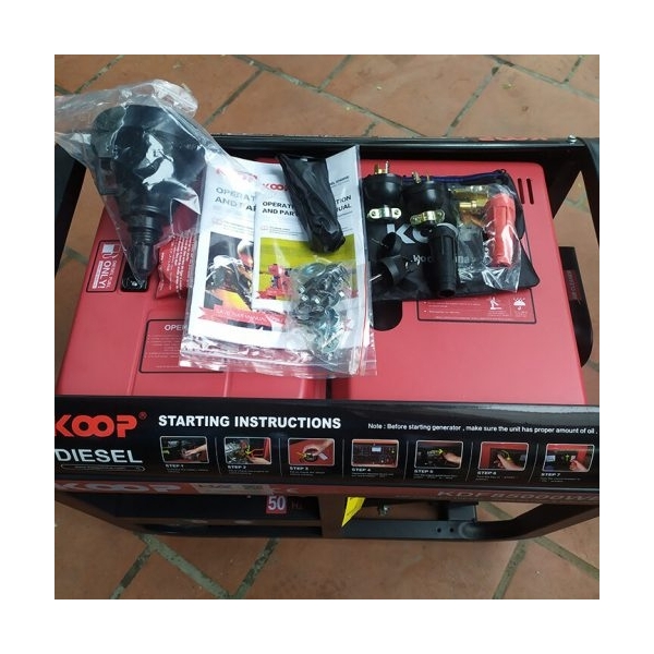 Photo - Máy phát hàn KOOP KDF8500WE (2kva)