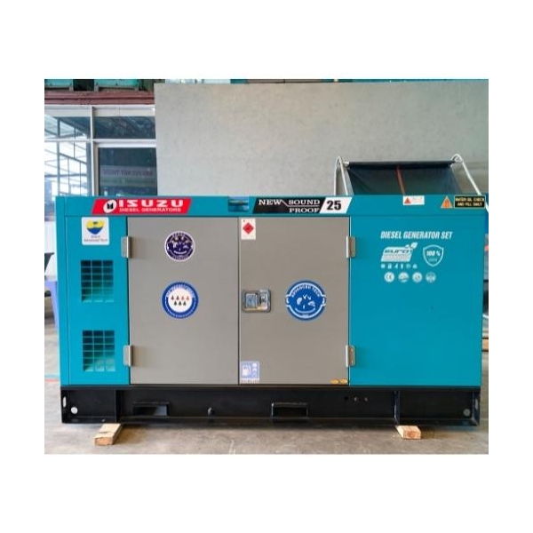 Photo - Tổ máy phát điện ISUZU 3 Pha 25 KVA