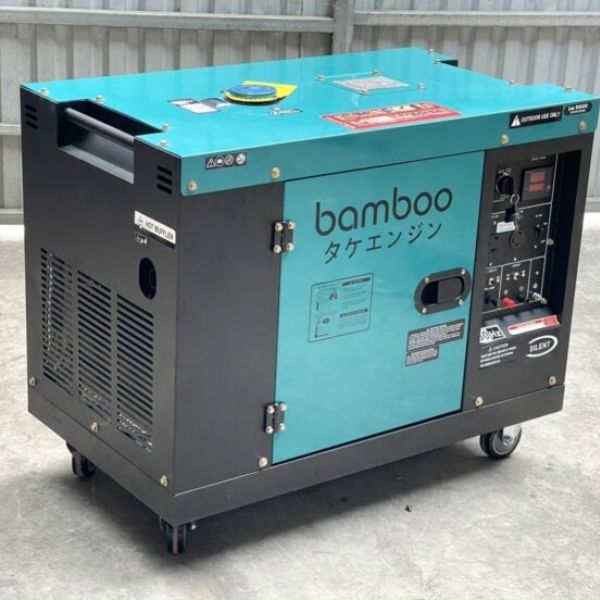 Photo - Máy phát điện Bamboo BmB 7800EDC (diesel 5kw, có đề cót)