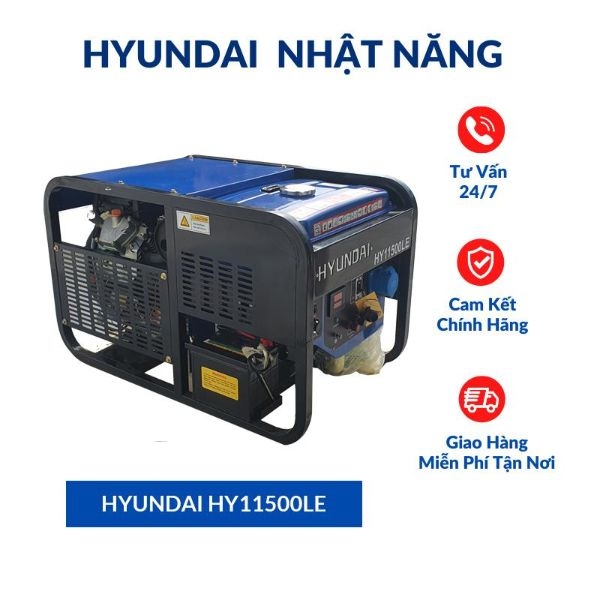 Photo - Máy phát điện gia đình 8.5kw Hyundai HY11500LE