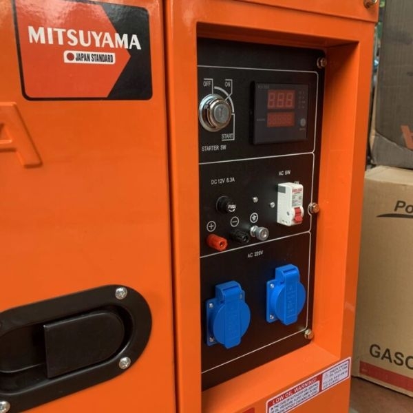 Photo - Máy phát điện chạy dầu Mitsuyama TL-9000 - 6.5Kw - Đề Nổ