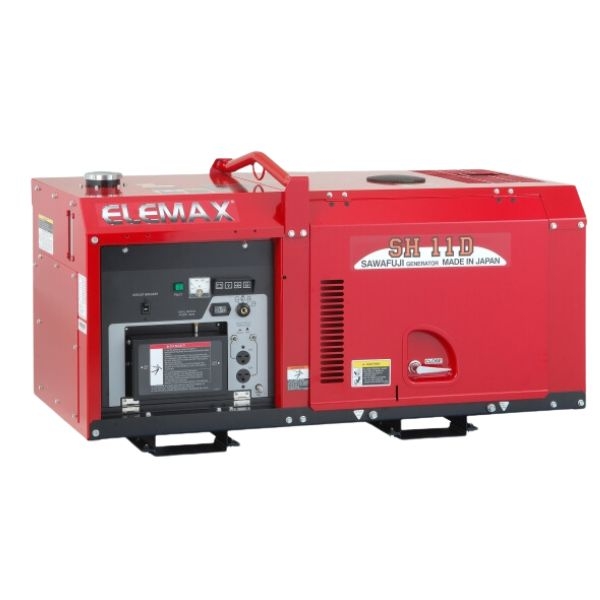 Photo - Máy phát điện diesel Elemax Kubota SH11D (Nhật 8kva)