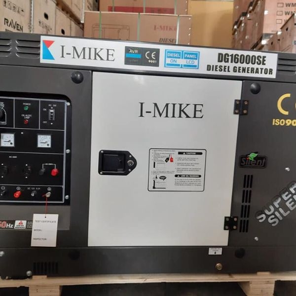 Photo - Máy phát điện diesel I-Mike DG16000SE (12KW 1 pha)