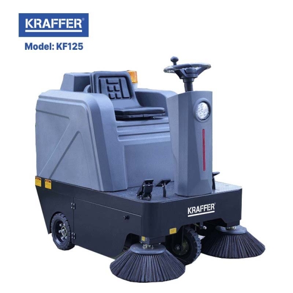 Photo - Máy quét rác ngồi lái Kraffer KF125