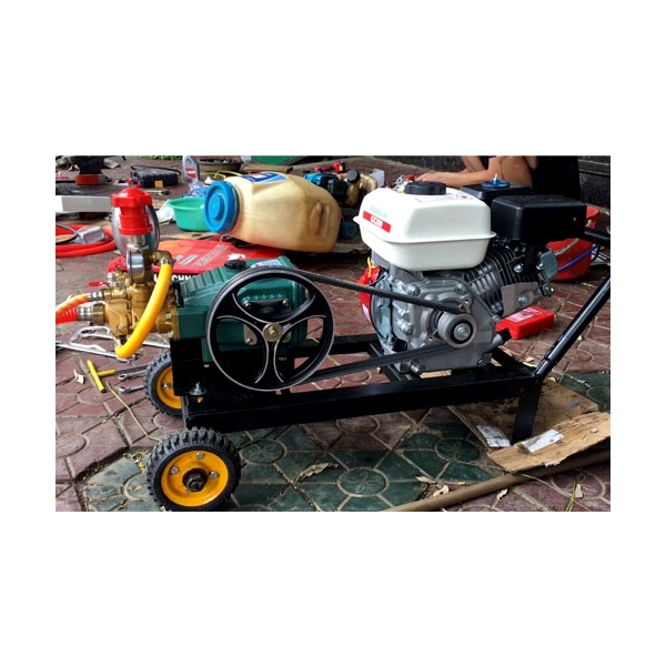 Photo - Bộ rửa xe chạy xăng YM 200 (6,5HP+ Đầu phun 2HP)